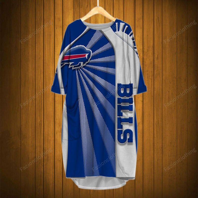 Sportswearmerch Buffalo Bills NFL Pocket Dress Personalized For Fan
