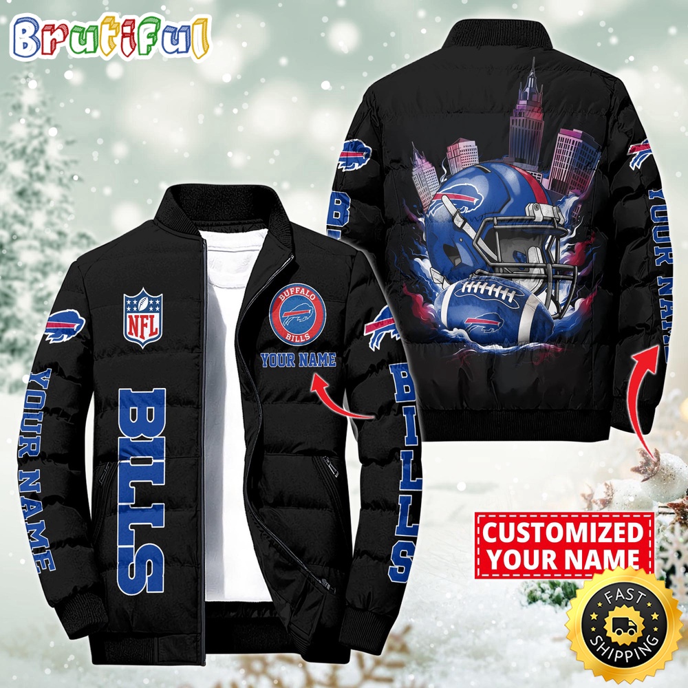 Sportswearmerch Buffalo Bills NFL Puffer Jacket For Fan