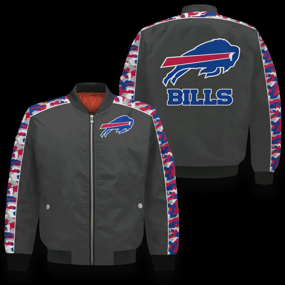 Sportswearmerch Buffalo Bills NFL Starter Thursday Night Gridiron Unisex Bomber Jacket For Fan