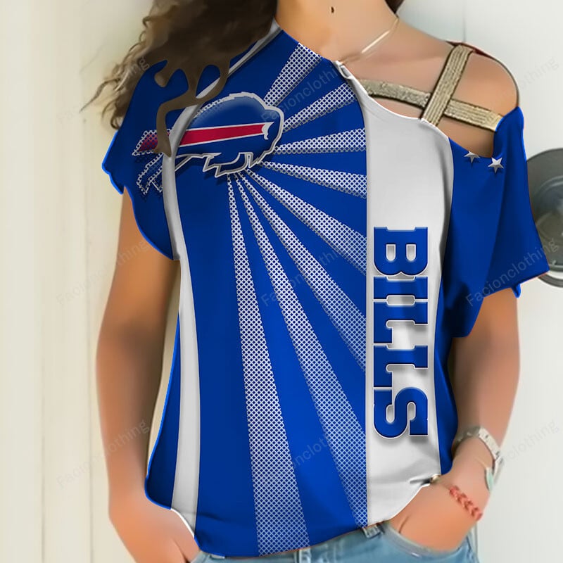 Sportswearmerch Buffalo Bills NFL Strapless Short Sleeve Personalized For Fan