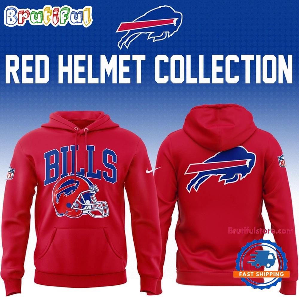 Sportswearmerch Buffalo Bills NFL The Red Helmets New Design Hoodie For Fan