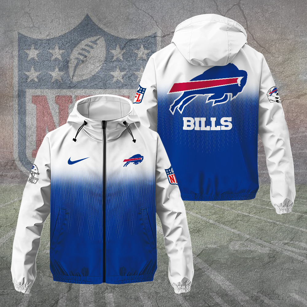 Sportswearmerch Buffalo Bills NFL Windbreaker Jacket For Fan