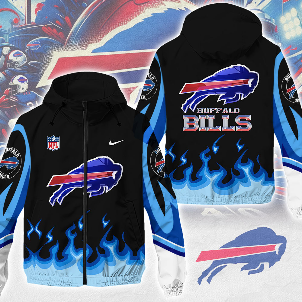 Sportswearmerch Buffalo Bills NFL Windbreaker Jacket For Fan