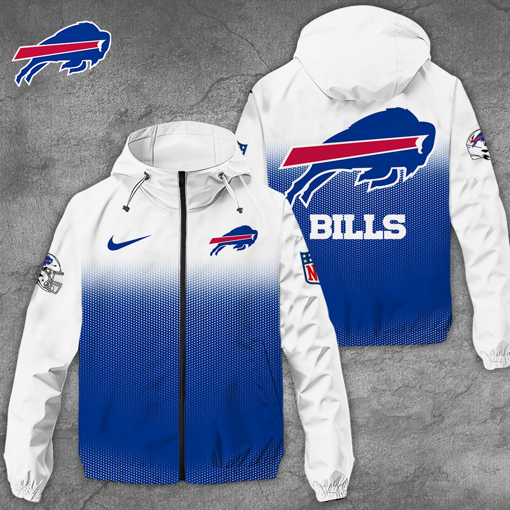 Sportswearmerch Buffalo Bills NFL Windbreaker Jacket For Fan