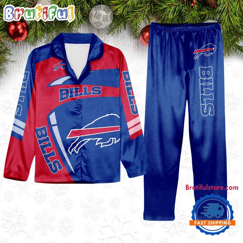 Sportswearmerch Buffalo Bills NFL Winter Season Personalized Pajamas Set For Fan