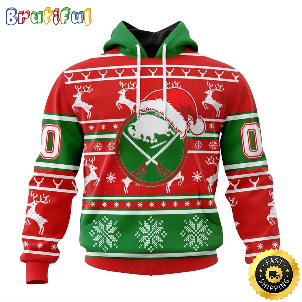Sportswearmerch Buffalo Sabres NHL Christmas Hoodie For Fan