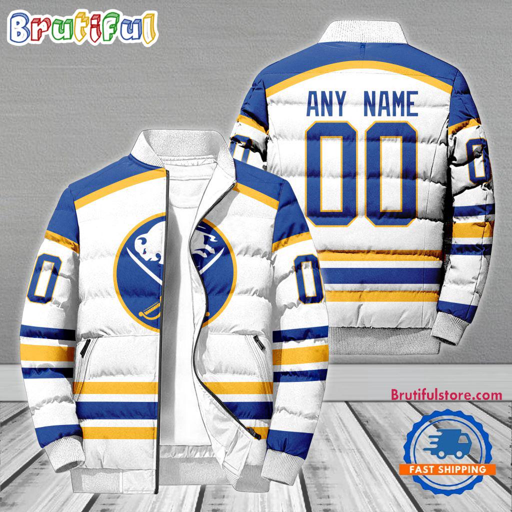 Sportswearmerch Buffalo Sabres NHL Personalized Puffer Jacket For Fan