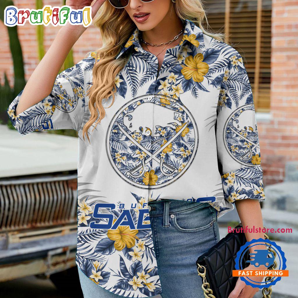 Sportswearmerch Buffalo Sabres NHL Special Hockey Women's Casual Shirt For Fan