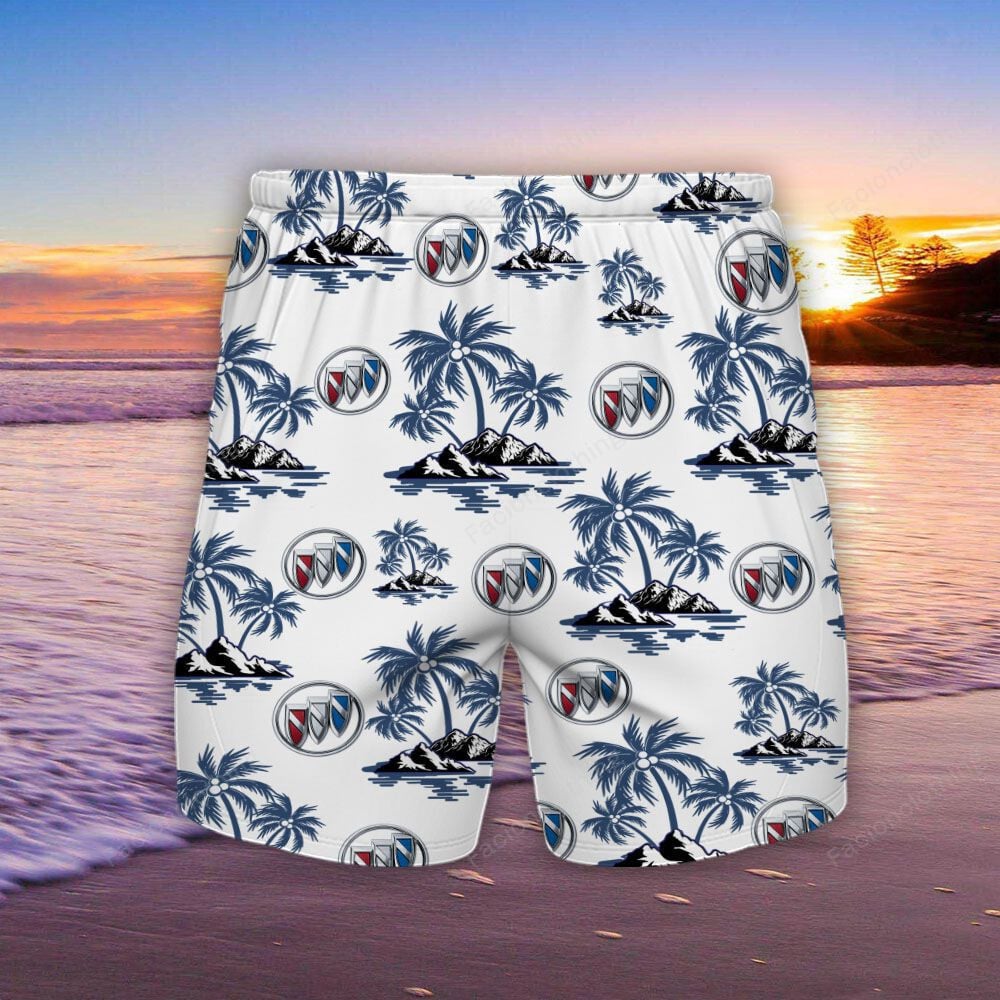 Sportswearmerch Buick Car Hawaiian Shirt Personalized Short Pant For Fan