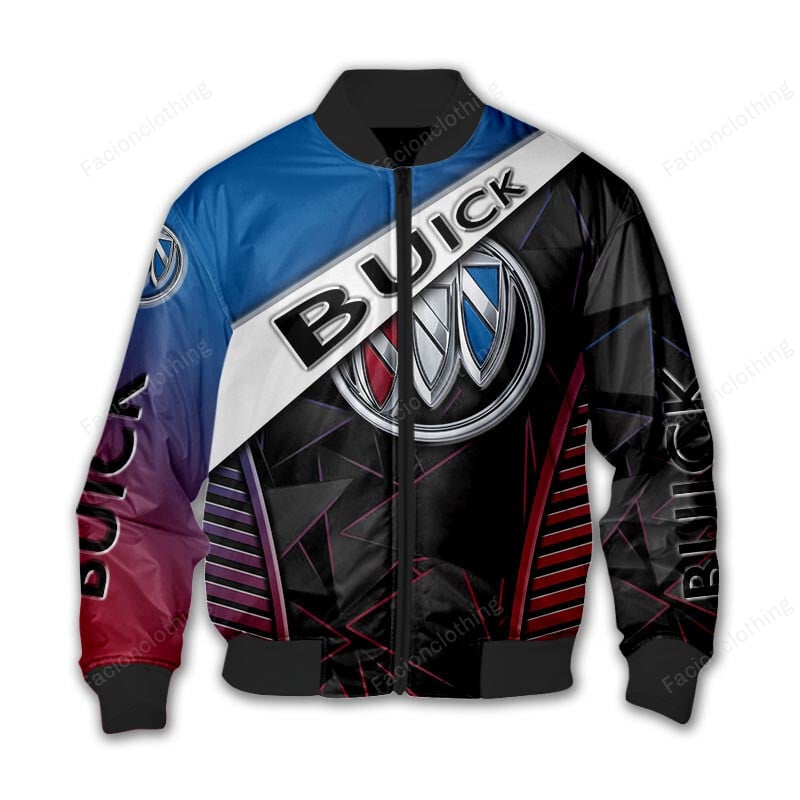 Sportswearmerch Buick Car Personalized Bomber Jacket For Fan