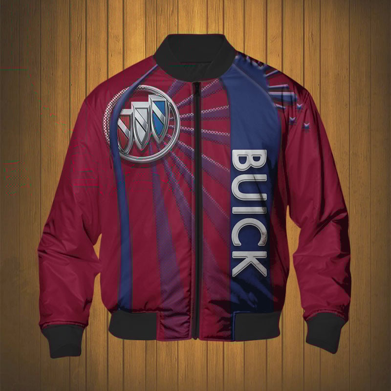 Sportswearmerch Buick Car Personalized Fashion Bomber Jacket For Fan