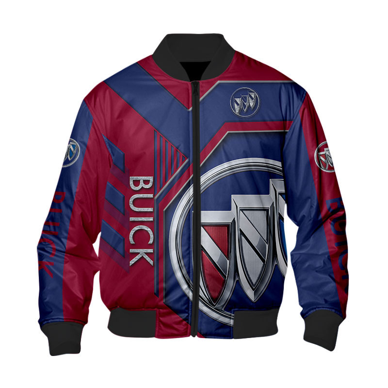 Sportswearmerch Buick Car Personalized Fashion Bomber Jacket For Fan