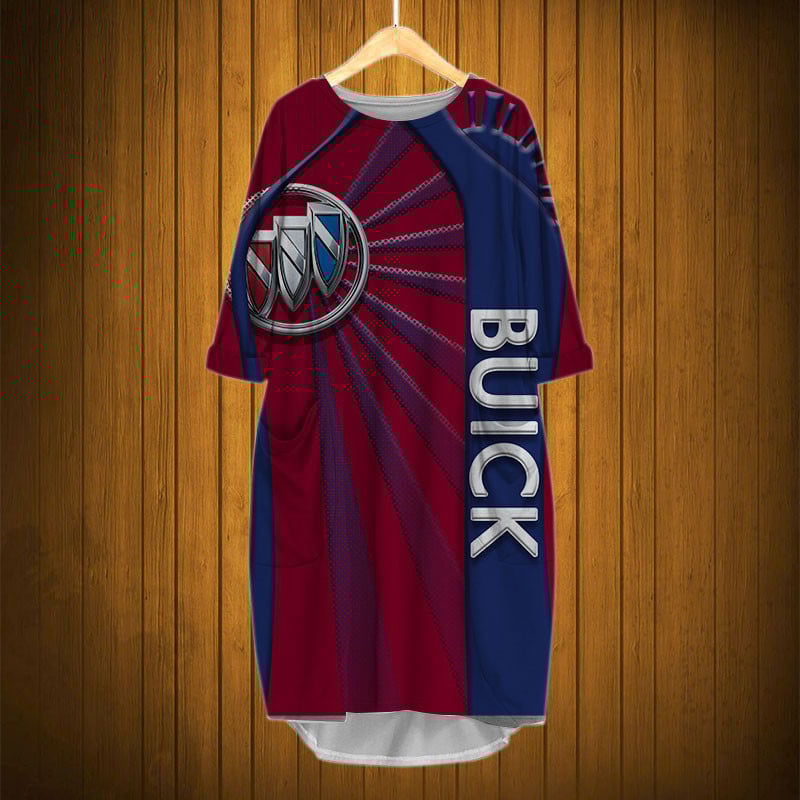 Sportswearmerch Buick Car Personalized Fashion Pocket Dress For Fan