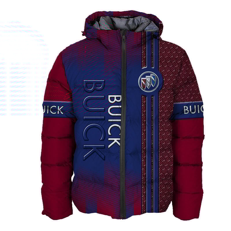 Sportswearmerch Buick Car Personalized Fashion Puffer Jacket For Fan