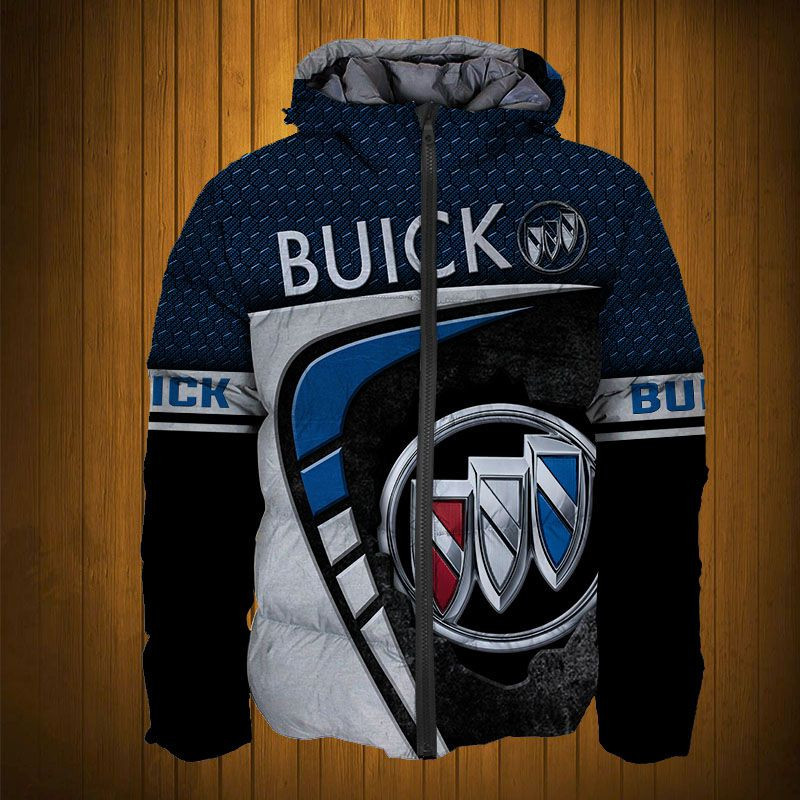 Sportswearmerch Buick Car Personalized Fashion Puffer Jacket For Fan