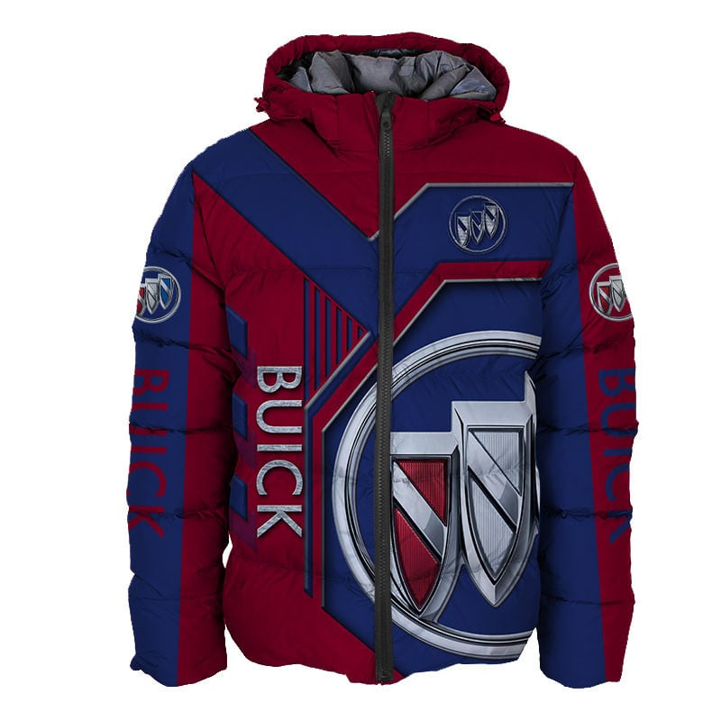 Sportswearmerch Buick Car Personalized Fashion Puffer Jacket For Fan