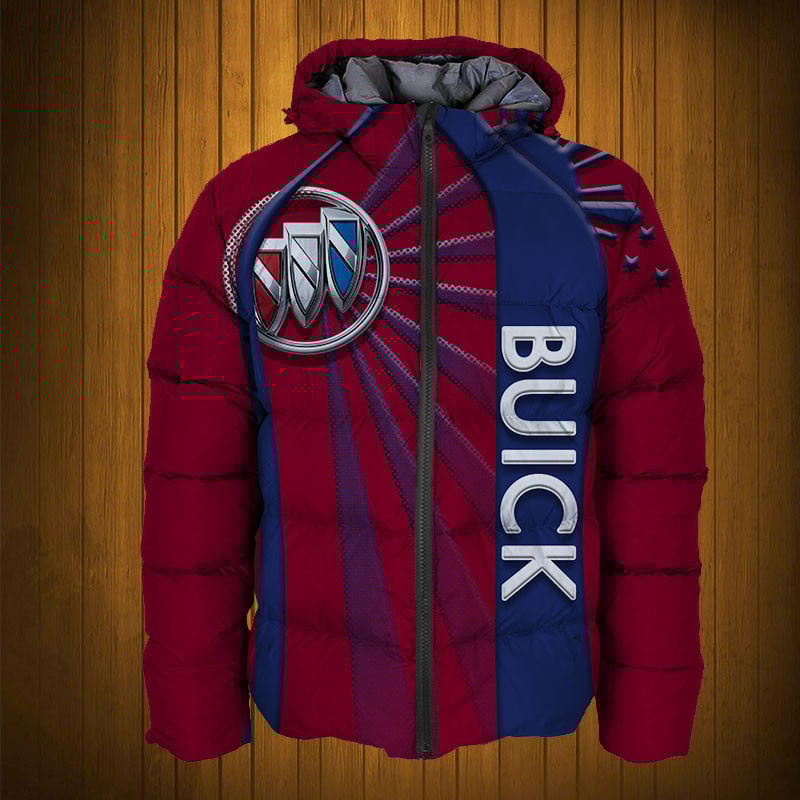 Sportswearmerch Buick Car Personalized Fashion Puffer Jacket For Fan