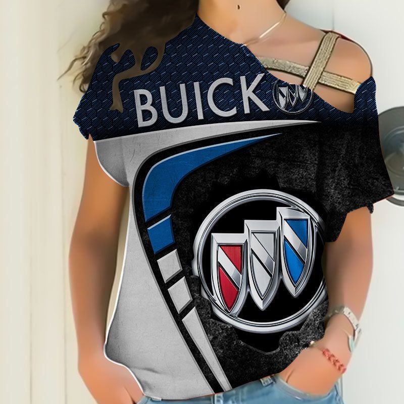 Sportswearmerch Buick Car Personalized Fashion Strapless Short Sleeve For Fan