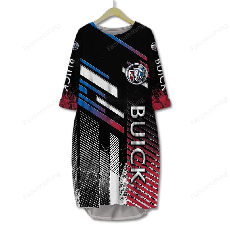 Sportswearmerch Buick Car Personalized Pocket Dress For Fan