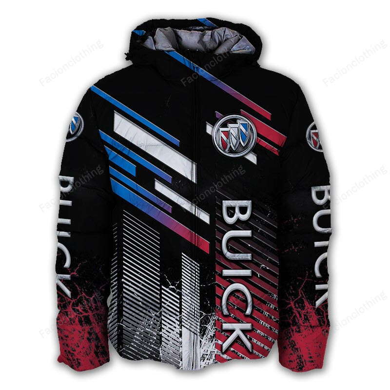 Sportswearmerch Buick Car Personalized Puffer Jacket For Fan