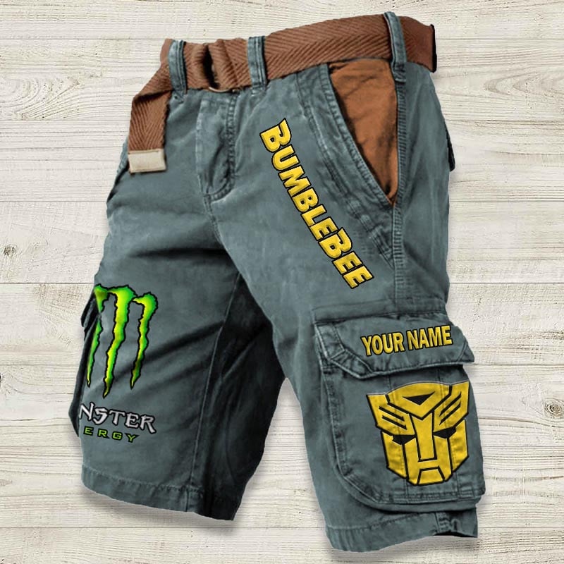 Sportswearmerch Bumblebee Car Denim Short For Fan