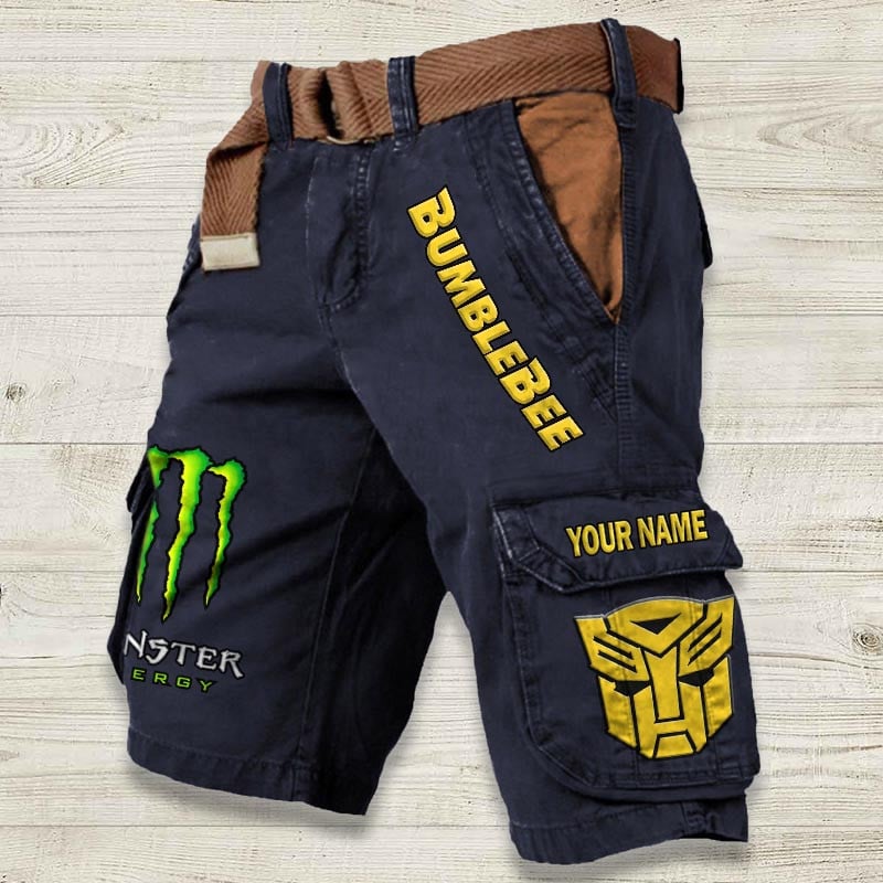 Sportswearmerch Bumblebee Car Denim Short For Fan