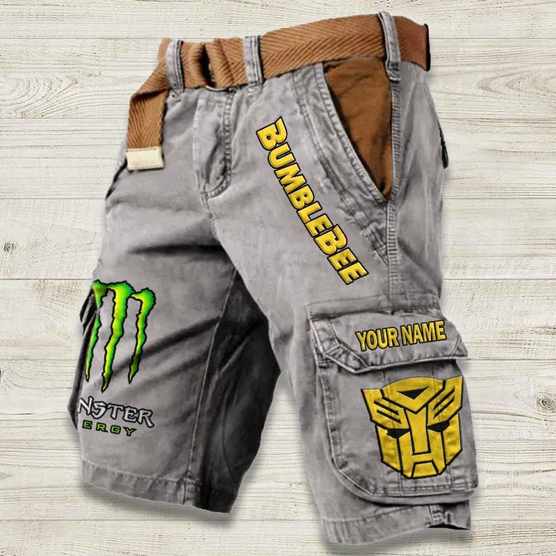 Sportswearmerch Bumblebee Car Denim Short For Fan