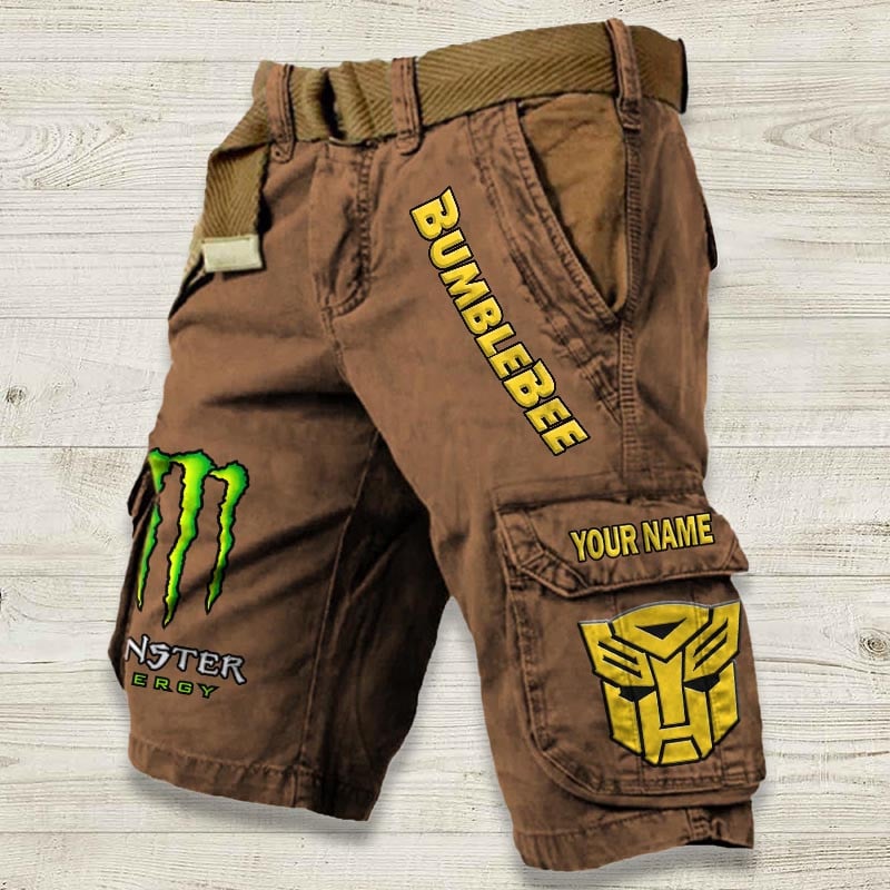 Sportswearmerch Bumblebee Car Denim Short For Fan