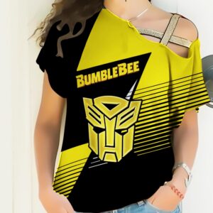Sportswearmerch Bumblebee Car Strapless Sleeve Short For Fan
