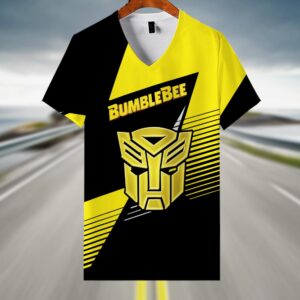 Sportswearmerch Bumblebee Car V-neck Women T-shirt For Fan