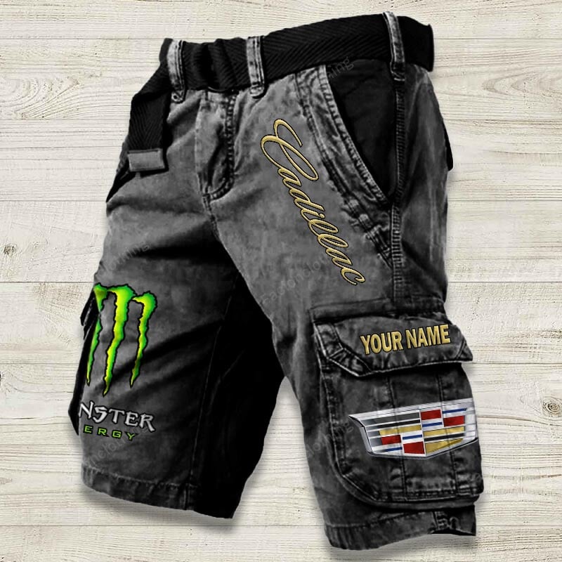 Sportswearmerch Cadillac Car Denim Short For Fan