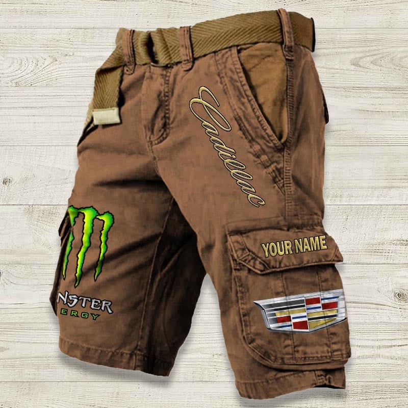 Sportswearmerch Cadillac Car Denim Short For Fan