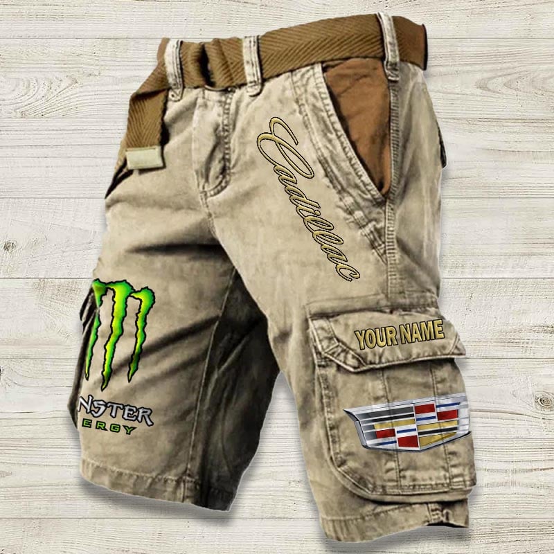 Sportswearmerch Cadillac Car Denim Short For Fan