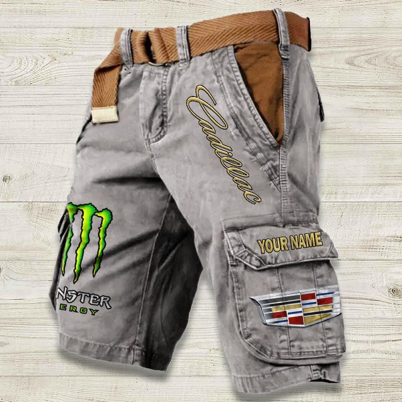 Sportswearmerch Cadillac Car Denim Short For Fan