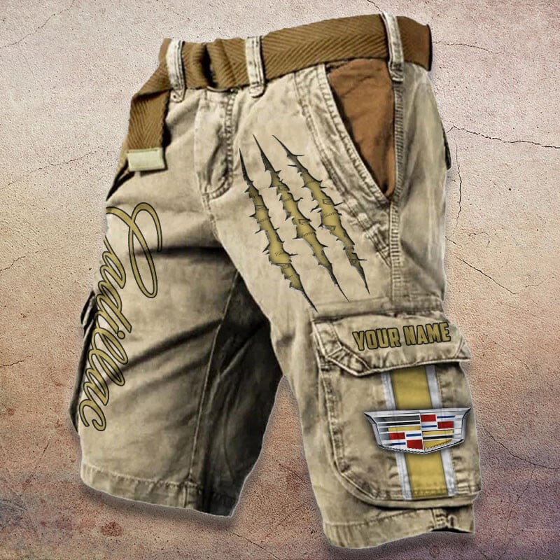 Sportswearmerch Cadillac Car Denim Short For Fan