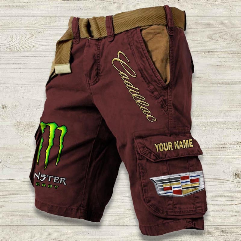 Sportswearmerch Cadillac Car Denim Short For Fan