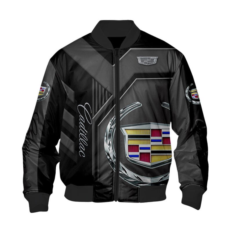 Sportswearmerch Cadillac Car Personalized Fashion Bomber Jacket For Fan
