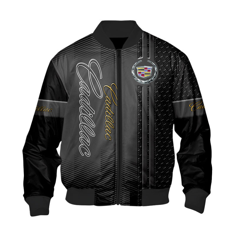 Sportswearmerch Cadillac Car Personalized Fashion Bomber Jacket For Fan
