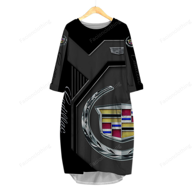 Sportswearmerch Cadillac Car Personalized Fashion Pocket Dress For Fan