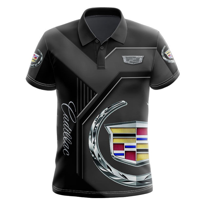 Sportswearmerch Cadillac Car Personalized Fashion Polo Shirt For Fan