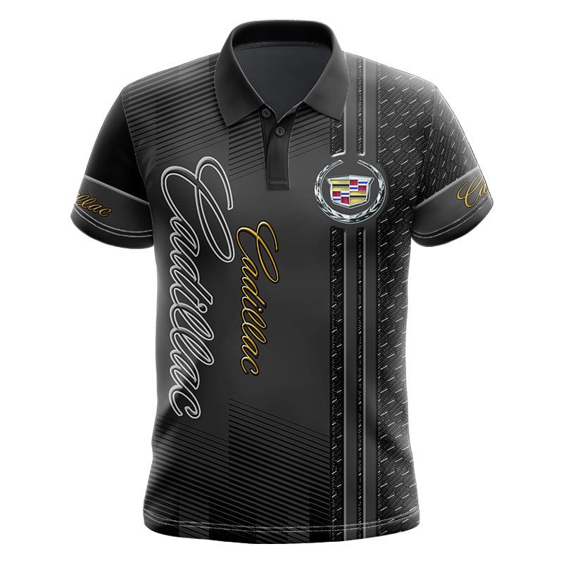 Sportswearmerch Cadillac Car Personalized Fashion Polo Shirt For Fan