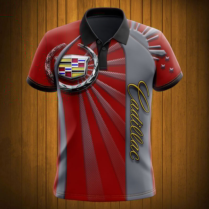 Sportswearmerch Cadillac Car Personalized Fashion Polo Shirt For Fan
