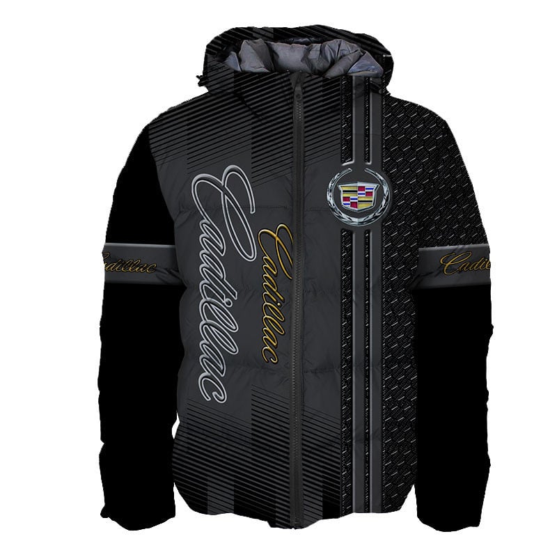 Sportswearmerch Cadillac Car Personalized Fashion Puffer Jacket For Fan