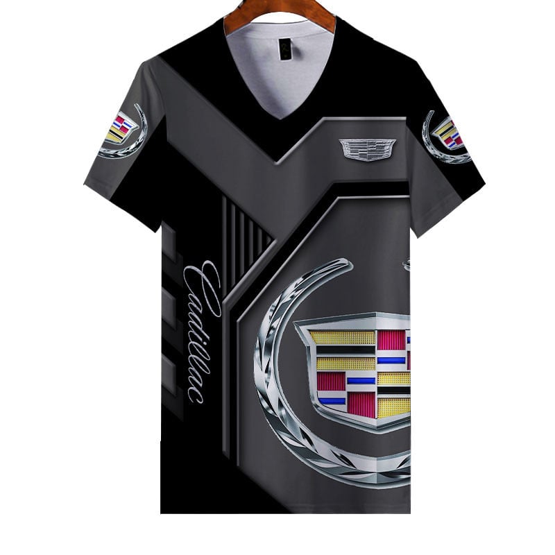 Sportswearmerch Cadillac Car Personalized Fashion V-neck Women T-shirt For Fan