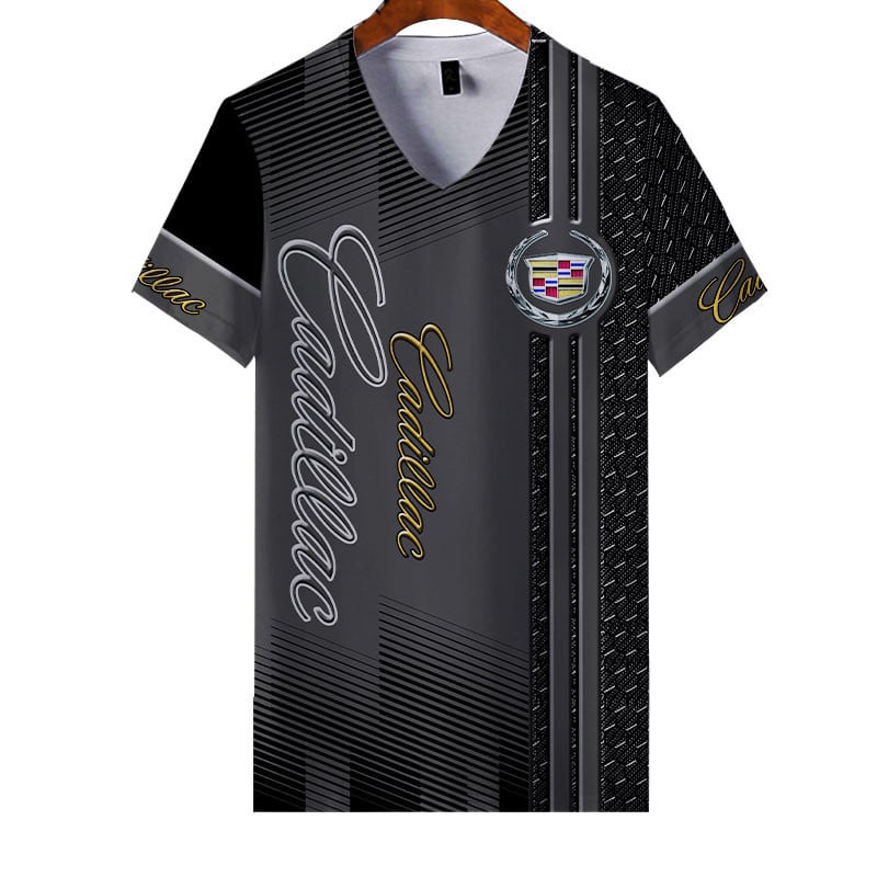Sportswearmerch Cadillac Car Personalized Fashion V-neck Women T-shirt For Fan