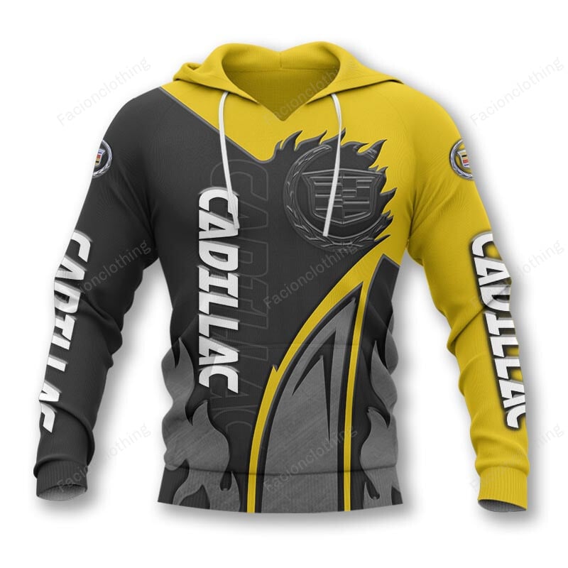 Sportswearmerch Cadillac Car Personalized Hoodie For Fan