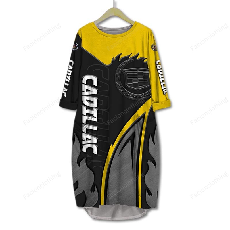 Sportswearmerch Cadillac Car Personalized Pocket Dress For Fan