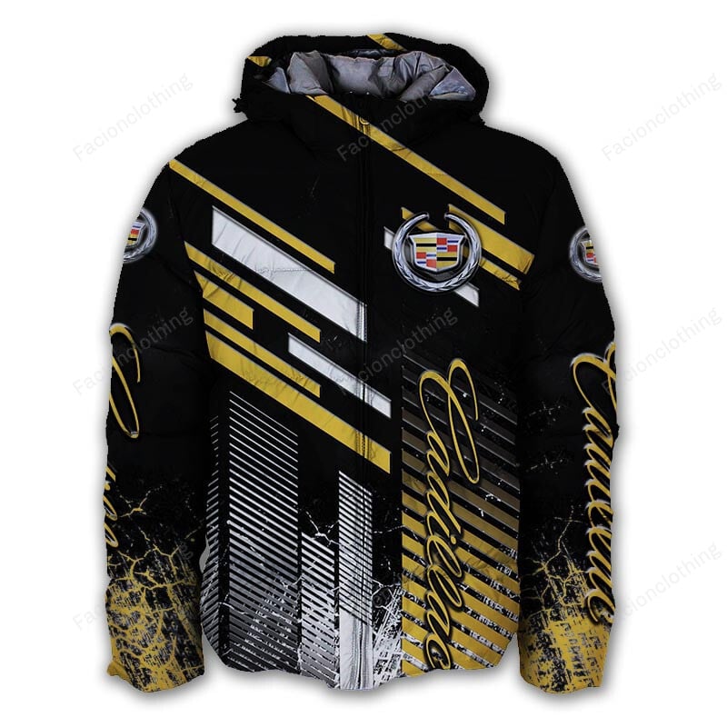 Sportswearmerch Cadillac Car Personalized Puffer Jacket For Fan