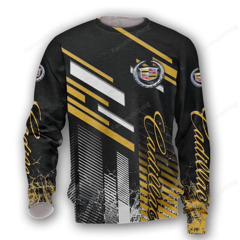 Sportswearmerch Cadillac Car Personalized Sweater For Fan