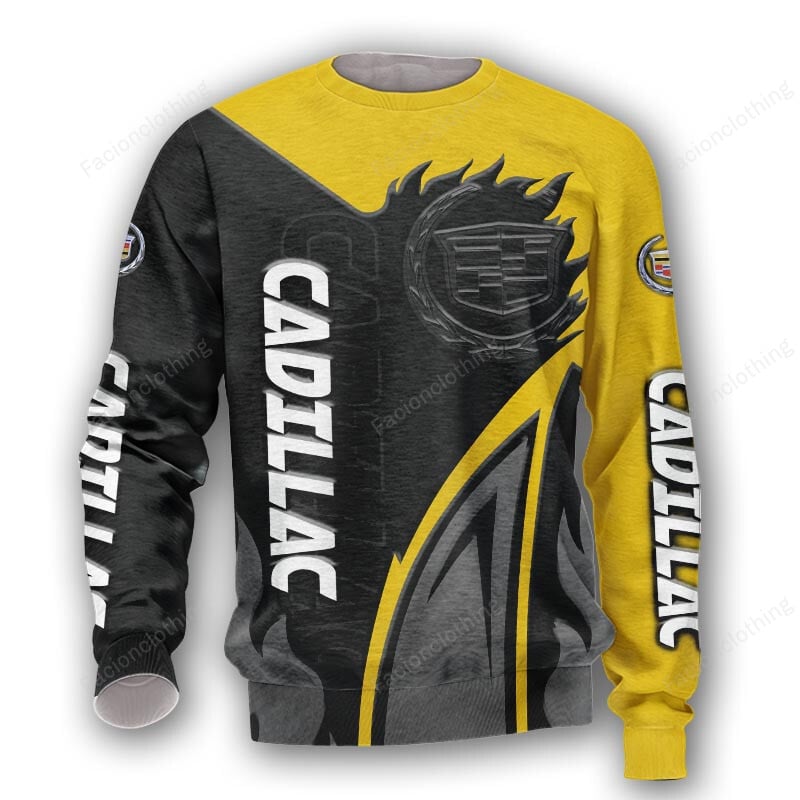 Sportswearmerch Cadillac Car Personalized Sweater For Fan